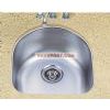 Undermount single bowl sink