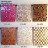 Freshwater shell mosaic tile