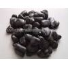 black pbble and cobble stone