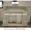 Granite fireplace