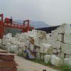 white marble block