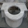 volakas white marble vanity top