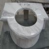 volakas white marble vanity top