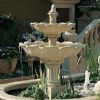 limestone fountain