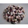 mixed color pebble