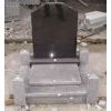 grey granite gravestone