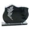 shanxi black granite tombstone