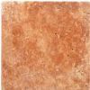 30.5x30.5 Rosso Antiqued Travertine Tile