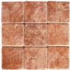 10x10 Rosso Antiqued Travertine Tile