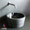 Nero Marquina marble wash basin LD-C005
