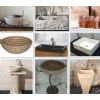 stone sinks, vanity sinks, stone pedestal