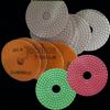 Wet polishing pad