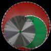 laser welded saw blade for green concrete: dle size