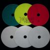 180mm diamond wet polishing pad: white polishing pad