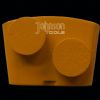 Grinding tool: grinders with 2 circular segment