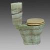 Green onyx toilet