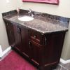 Kitchen Cabinet, Vanity, Bathroom Cabinet, Countertop, Vanity Top, Sink, Basin, Granite Countertop
