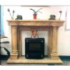 Stone Fireplace