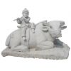 Cowboy and cattle Sculpture
