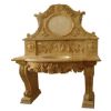 Yellow Marble Table Basin