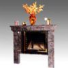 Bathroom Fireplace