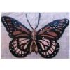 Mosaic butterfly