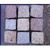 New granite paving stones