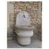 Old stone fountain
