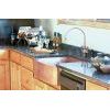 Sink with Bowed Front Skirt