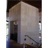 Stone Panels Installed on Elevator Cabs