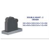 Canada  Double Heart-2 Design