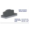 Canada  Serp Top with Side Head Stones