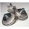 Vacuum brazed diamond hand-type profile wheel 7