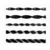 Vacuum brazed diamond spring wire saw