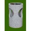 solar lamp in stone