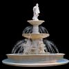 Marble Fountain with Sculpture (XF259)