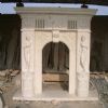 Marble Fireplace (Yellow)