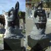 Outdoor Marble Pedestal Fountains (QY-S045)