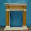 Carved Stone Fireplace (QY-LE028)