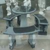 Marble Carving - Table and Chair (YSU0021)
