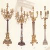 Gold/Copper/Cloisonne/Marble Mixed Candleholder (CDL23) Gold/Copper/Cloisonne/Marble Mixed Candleholder (CDL23)