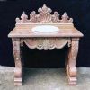 Carved Stone Vanities and Marble Vanity (QBN002)