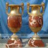 Marble & Bronze Inlay - Pot (YXP-054-5) Marble & Bronze Inlay - Pot (YXP-054-5)