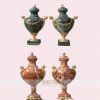 Marble & Bronze Inlay - Pot
