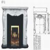 Imitation Stone Fireplace (FP2)