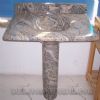 Bathroom Pedestal Sink (Granite China Juparana)
