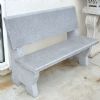 Carved Garden Bench