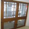 Wooden Grid Window