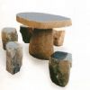 Carved Stone Table,Stone Bench and Stone Chair(BT-002)