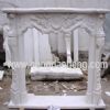 Sculpture White Fireplace